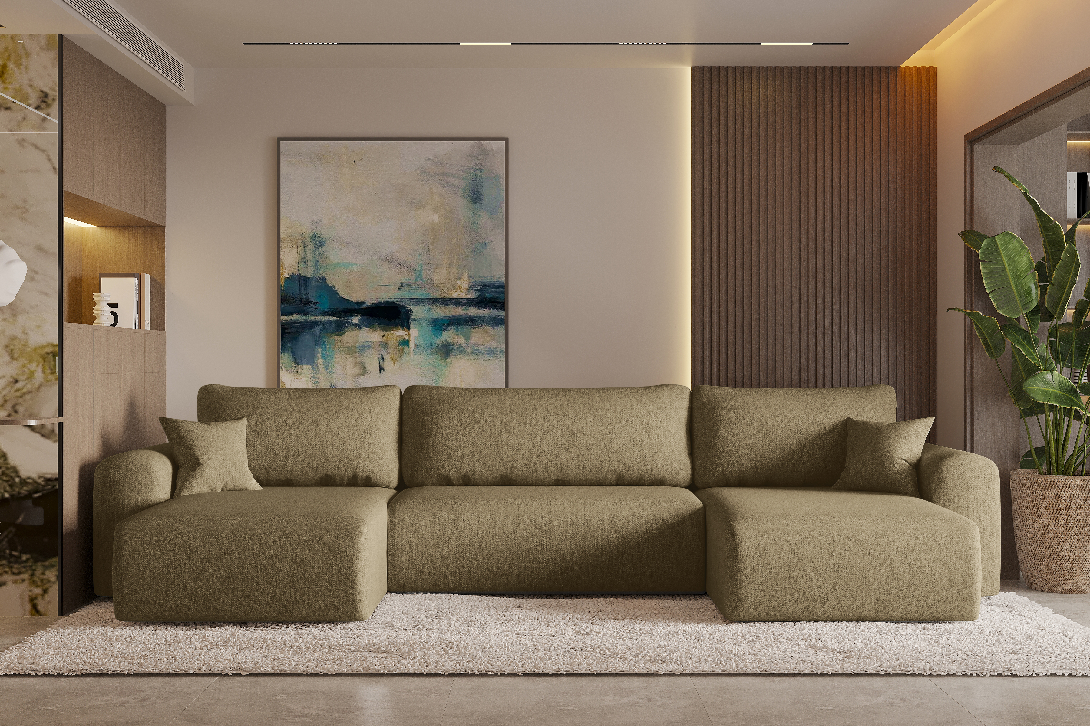 Capri U Ecksofa Neve17